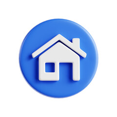 Obraz premium Home Button Interface