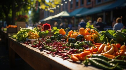 food in the market