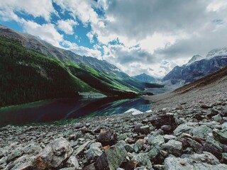 Rocky Mountains, Consolation lakes, Lake Louise, Lake Moraine