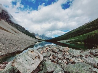 Rocky Mountains, Consolation lakes, Lake Louise, Lake Moraine