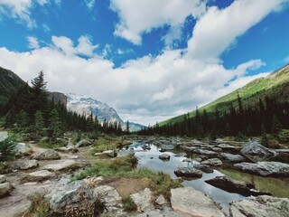 Rocky Mountains, Consolation lakes, Lake Louise, Lake Moraine