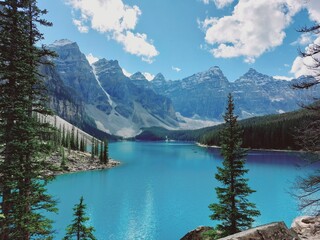 Rocky Mountains, Lake Moraine
