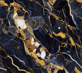 black marble texture close up
