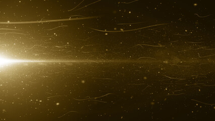 Particles bokeh abstract gold event awards trailer titles cinematic concert openers luxury celebration background