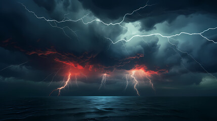 Storm background wallpaper poster PPT
