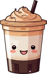 Cute latte