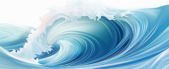 Abstract Blue and white water wave aqua, teal texture background