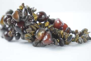 necklace from stones