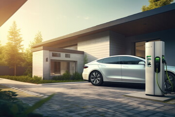 Wall charger, Intelligent wallbox ev charging station