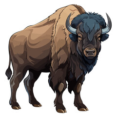 Cute buffalo