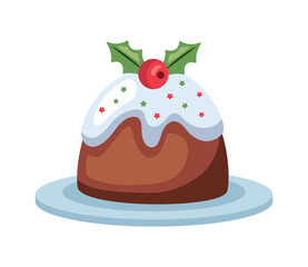 christmas dessert chocolate cake