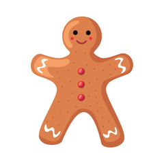 christmas dessert gingerbread man