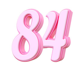 Pink Number 84