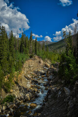 Fototapeta premium river in the mountains