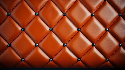 Closeup of Leather Texture Represents Durability, Elegance and Traditional Craftsmanship