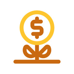 Editable interest vector icon. Part of a big icon set family.  Finance, business, investment, accounting. Perfect for web and app interfaces, presentations, infographics, etc