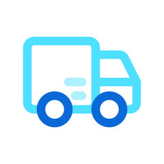 Editable delivery truck vector icon. Part of a big icon set family. Perfect for web and app interfaces, presentations, infographics, etc