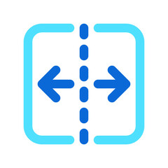 Editable unmerge table cell vector icon. Part of a big icon set family. Perfect for web and app interfaces, presentations, infographics, etc