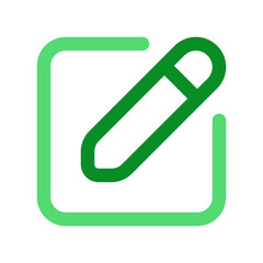 Editable edit text, type new, compose vector icon. Part of a big icon set family. Perfect for web and app interfaces, presentations, infographics, etc