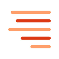 Fototapeta premium Editable paragraph right alignment vector icon. Part of a big icon set family. Perfect for web and app interfaces, presentations, infographics, etc