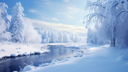 Winter Wonderland the Serene Beauty of Snowy Landscapes