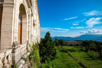 Abbey of Montecassino - Italy - obrazy, fototapety, plakaty