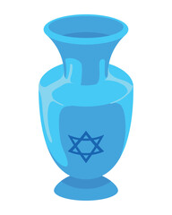 hanukkah vase ornament