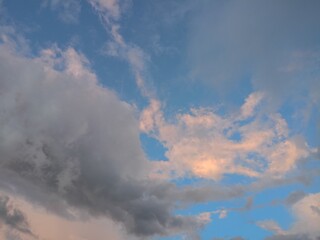 clouds in the sky