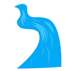 meandering river flow