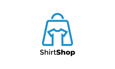 Logo vector shopping bag minimalist design buy sell retail store e commerce market trade delivery discount price mall fashion shop brand internet retail sale