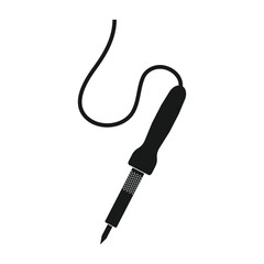 solder iron icon vector