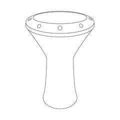 darbuka icon vector