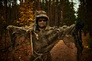 frightening ghost man