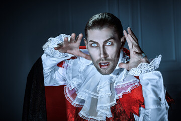 scene from a vampire movie