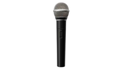 microphone isolated on white