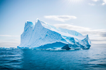 Majestic Iceberg Adrift