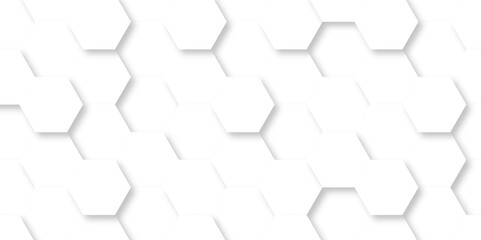 Abstract background with hexagons Abstract hexagon polygonal pattern background vector. seamless bright white abstract honeycomb background.	
 - obrazy, fototapety, plakaty