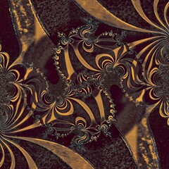 turquoise blue and blue grey spiraling pattern and design