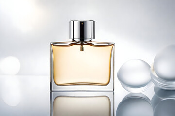 Simplicity in Scent: Photorealistic Perfume Presentation
