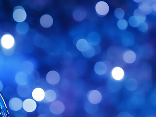 Blue and gold Abstract background