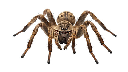 spider isolated on white