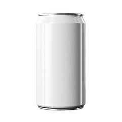 White Can Isolated