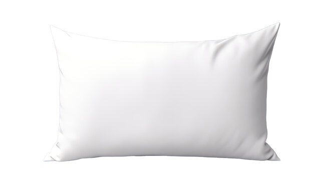 White Pillow Isolated