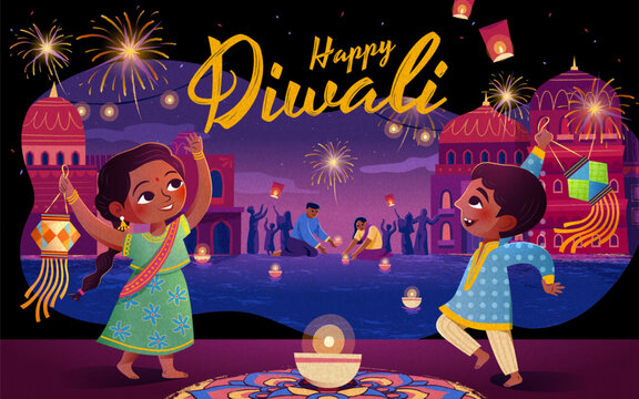 Family in town celebrates Diwali