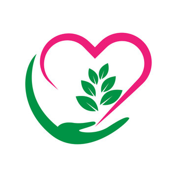 Heart concept logo design