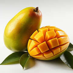 mango on a white background