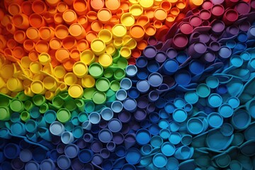 Rainbow color background	