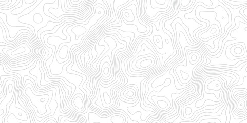 Abstract pattern with lines. Abstract sea map geographic contour map and topographic contours map background. Abstract white pattern topography vector background. Topographic line map background.