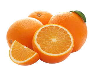 Orange fruit isolated