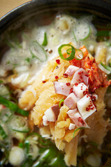 Bean Sprout and Rice Soup